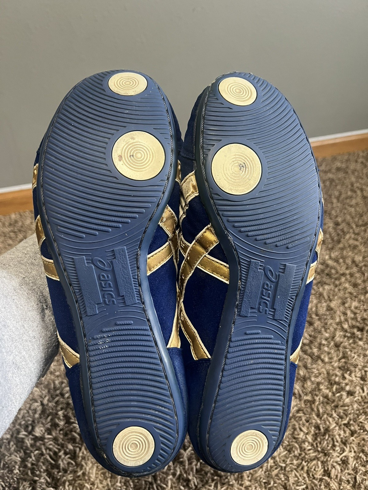 2014 Asics Dave Schultz RARE Wrestling Shoes Size 10.5 thumbnail 5