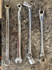 3 X Brake Adjuster Spanner’s 1 X Brake Pipe Spanner. 2 Britool 1 Williams