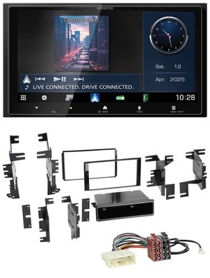 Kenwood Bluetooth 2DIN USB DAB MP3 Car Stereo for Nissan Juke Navara NV from 12