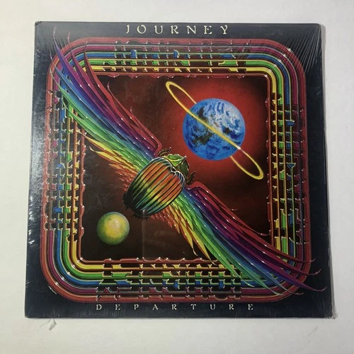 Journey 1980 Departure Vinyl LP Columbia Vintage - Opened Original Shrink Wrap
