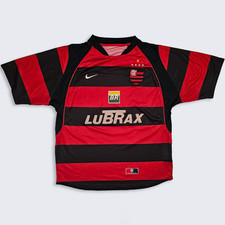 Flamengo Vintage Y2K Nike Petrobras Brazil Brasil Soccer Jersey - 2002 / 2004