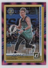 2025 Panini Donruss WNBA Purple Laser /99 Courtney Vandersloot #34 1j87