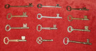 Antique? Original Skeleton Key Lot of 11 & One Odd Shaped ~ Incl. Corbin, Curtis — photo 10