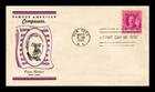 US COVER VICTOR HERBERT FAMOUS AMERICANS FDC LINPRINT CACHET ADDRESSED