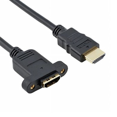 D49 HDMI Verlängerungskabel Stecker auf Buchse Audio Video Übertragung 30cm