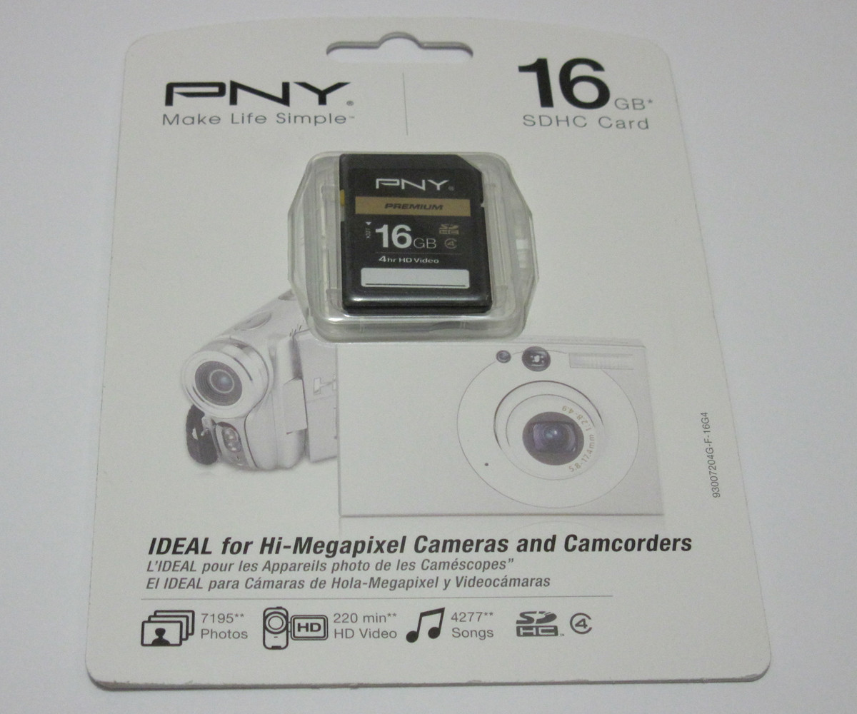 PNY 16G SDHC SD card for Nikon D3100 D5100 D90 D7000 D5000 D3000 camera