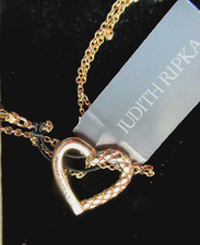 Judith Ripka 14K Gold-clad Sterling Silver Br...