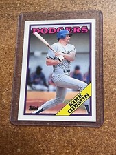 1988 Topps Traded Baseball # 40T Kirk Gibson 1