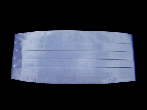 Mens Satin Wedding Formal Tuxedo Cummerbund 10 COLORS - Picture 6 of 11
