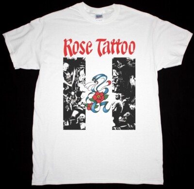 ROSE TATTOO 1978 ROCK N ROLL HARD ROCK HEAVY SHIRT IN0343