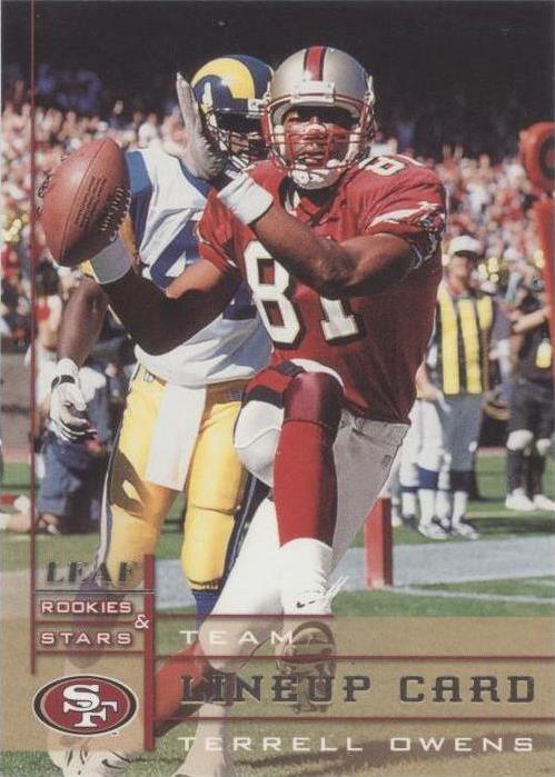 1998 Leaf Rookies & Stars Terrell Owens #281 - 1 of 2