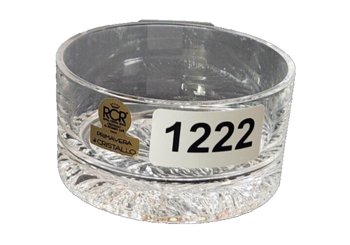 RCR Royal Crystal Rock Cristallo AL piombo 24% Italia Candy Bowl - Picture 5 of 5