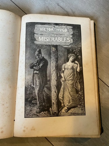 I miserabili illustrato volo III marius + IV Idillio rue Plumet + V Jean Valjean - Foto 4 di 5