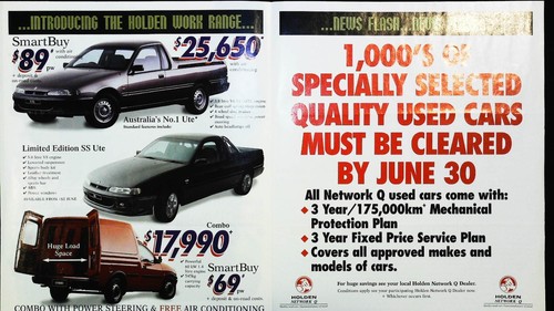 Holden EOFY sales brochure with prices from 1998 - 12 pages - Picture 3 of 7
