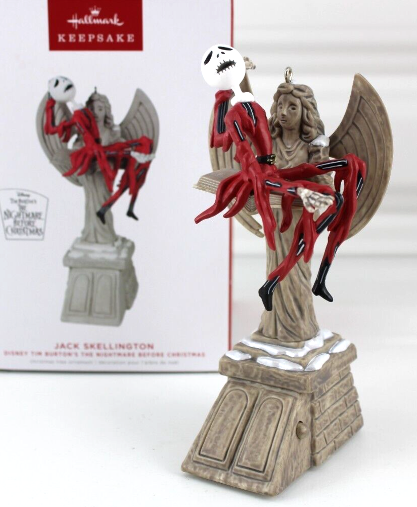Hallmark Jack Skellington Magic Sound Ornament Nightmare Before Christmas 2022