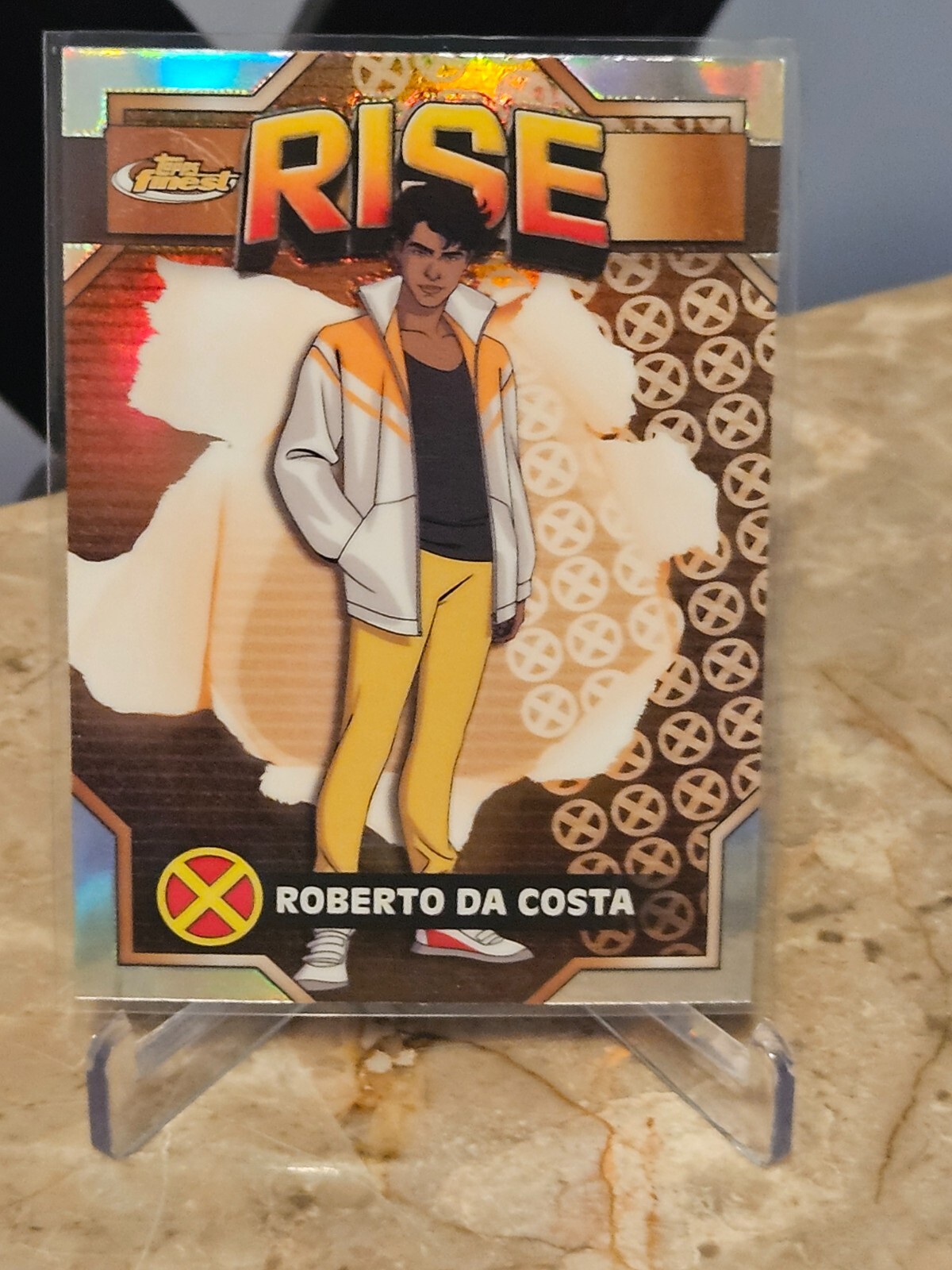 2025 Topps Finest X-Men '97 ROBERTO DA COSTA Common Rise #24 Marvel