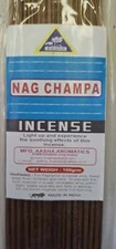 Aasha Nag Champa Incense Sticks-12 Inch-Approx. 60 Sticks