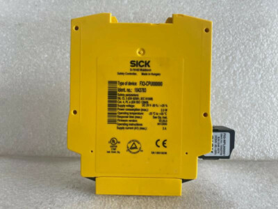1 PCS  SICK module FX3-CPU000000 1043783  tested