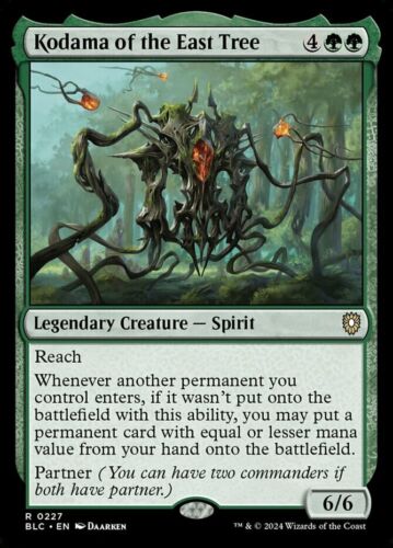 x1 Kodama of the East Tree R MTG Commander: Bloomburrow M/NM, English