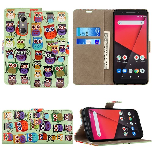 Funda Para Vodafone Smart V10 X9 N8 E8 Abatible Cuero Antigolpes Billetera Teléfono Cubierta - Imagen 15 de 30