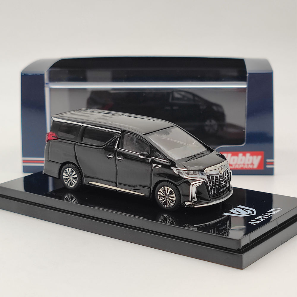 Hobby Japan 1/64 Toyota ALPHARD (H30W) Customized Ver. Black