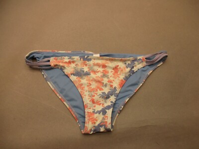 BP. Size L Womens Multicolor Star Print Stretch High Cut Cheeky Bikini Bottom 6C