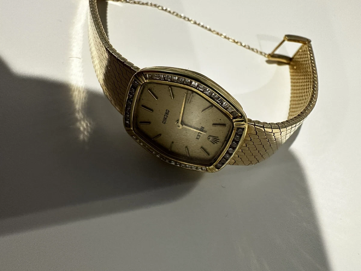 Rolex orchid 18k top