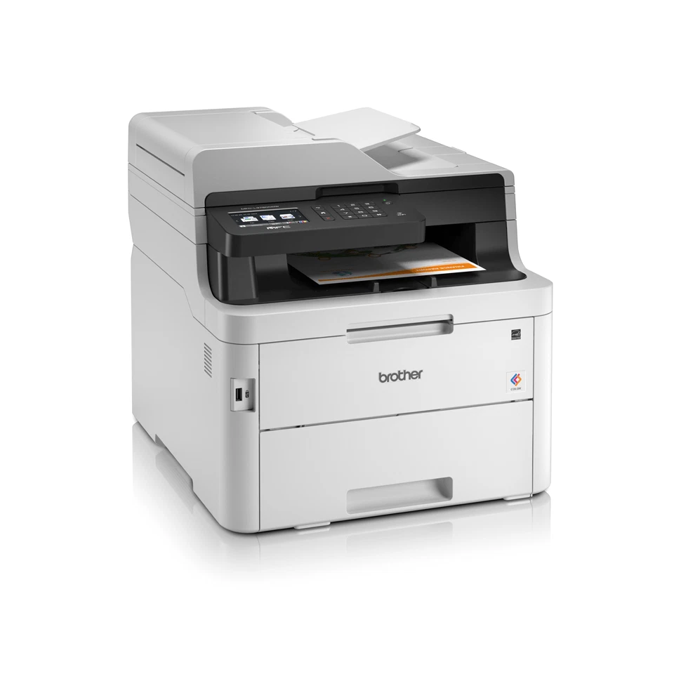 Brother MFC-L3750CDW 4in1 Stampante Multifunzionante a Colori, Bianco - Immagine 2 di 4