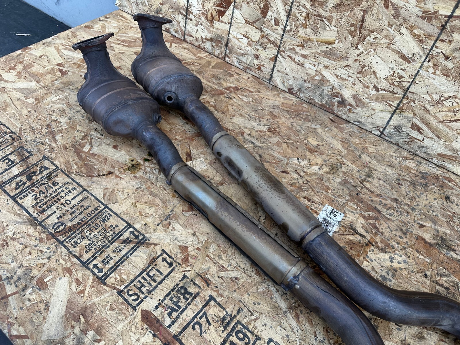 EXHAUST MID/FLEX/MANIFOLD PIPE SET 09-17 MASERATI QUATTROPORTE GRANTURISMO 4.7L