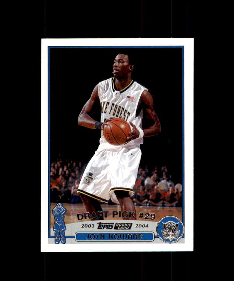 2003-04 Topps Josh Howard #249 Rookie