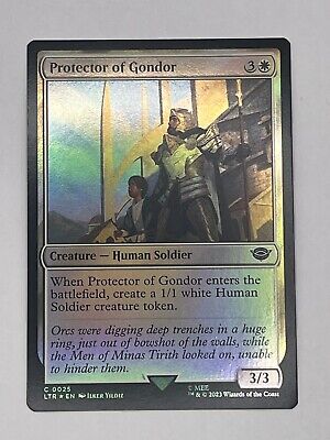 Protector of Gondor (Showcase) (Silver Foil), The Lord of the Rings -  Alternate Foil