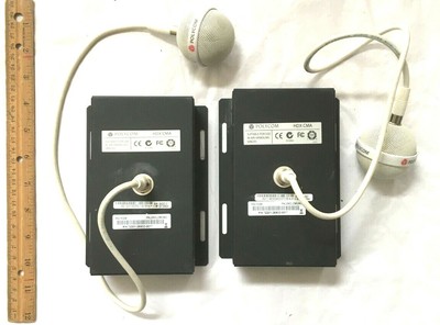 Polycom Lot of 2 Ceiling Microphones White HDX CM 2201-26932-00 Free Shipping