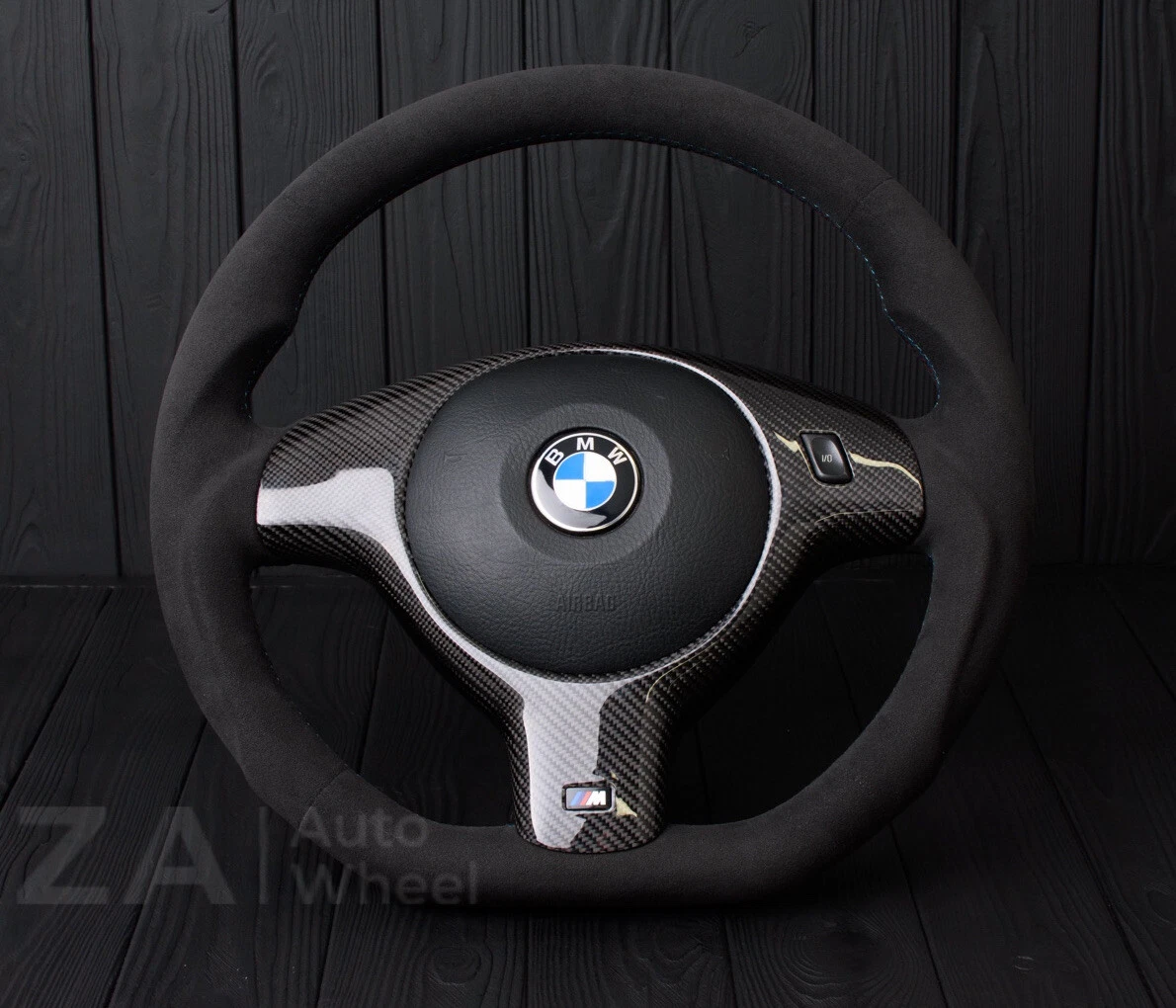 BMW Custom Steering Wheel E46 M3 ZCP COMPETITION Carbon Fiber eBay