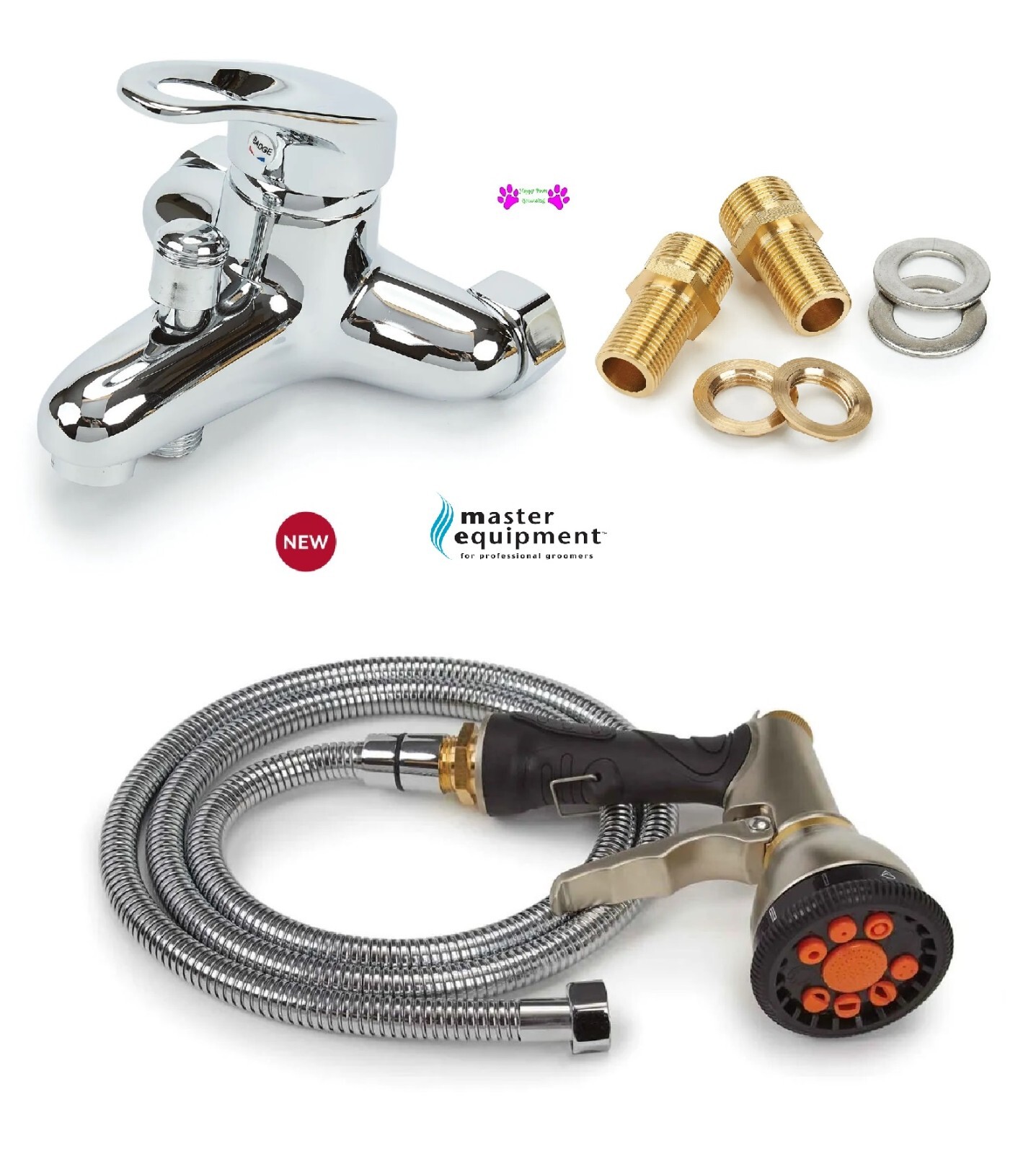 Tub Faucet,alloy Sprayer Head Nozzle &stainless-steel Hose S