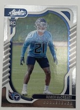 2022 PANINI ABSOLUTE ROGER MCCREARY TENNESSEE TITANS ROOKIE CARD #192 NM/MT