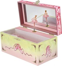 Ballerina Musical Jewelry Box Girls Kids Spinning Figurine Mirror Enchantmints