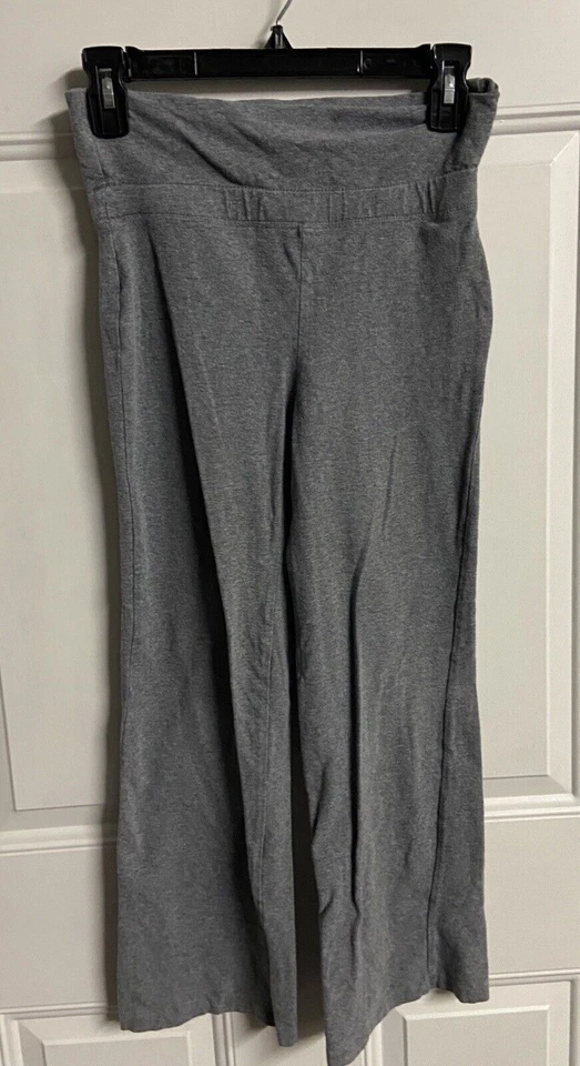 Greendog Yoga Pants Girls Small Gray Flair Leg Stretchy Comfort Athleisure - Image 2 of 4