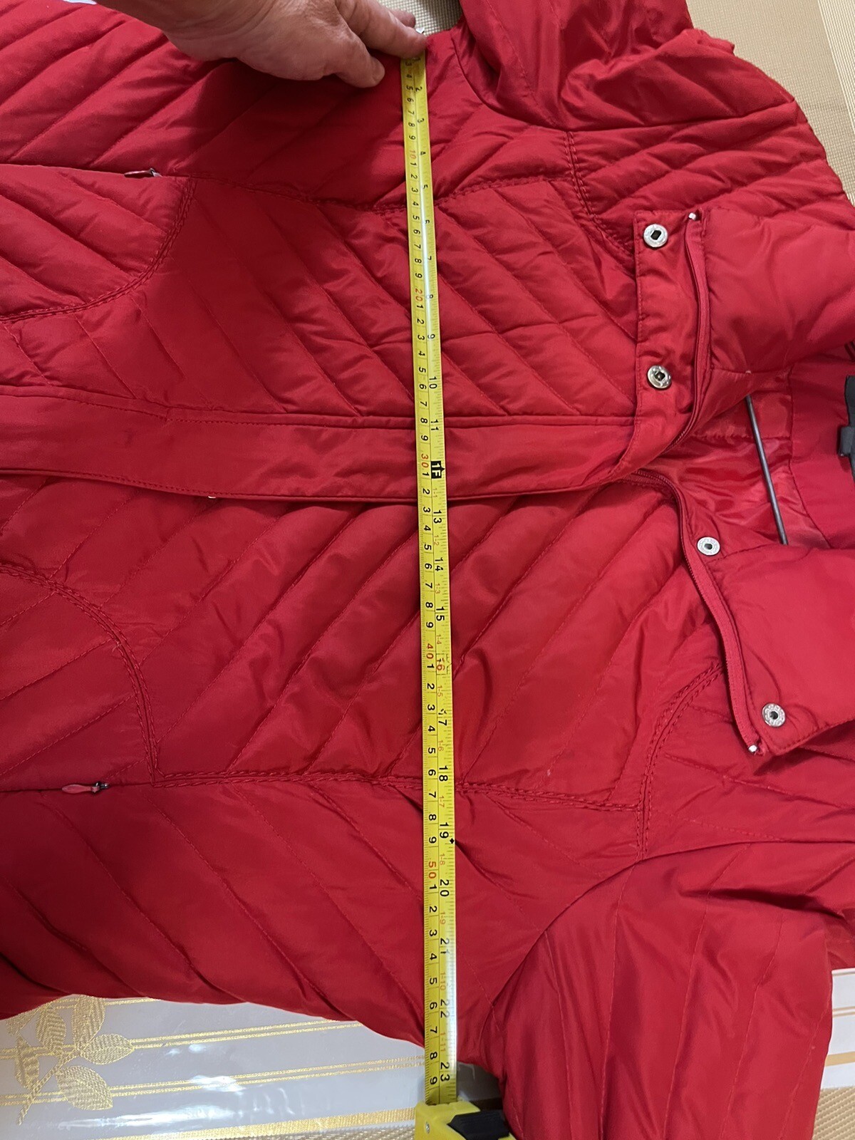 Woman’s cole reaction Down Jacket/ Coat Size XL Red eBay