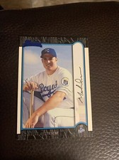 1999 Bowman 79 Mark Quinn   Kansas City Royals  Rookie Baseball Card. rookie card picture