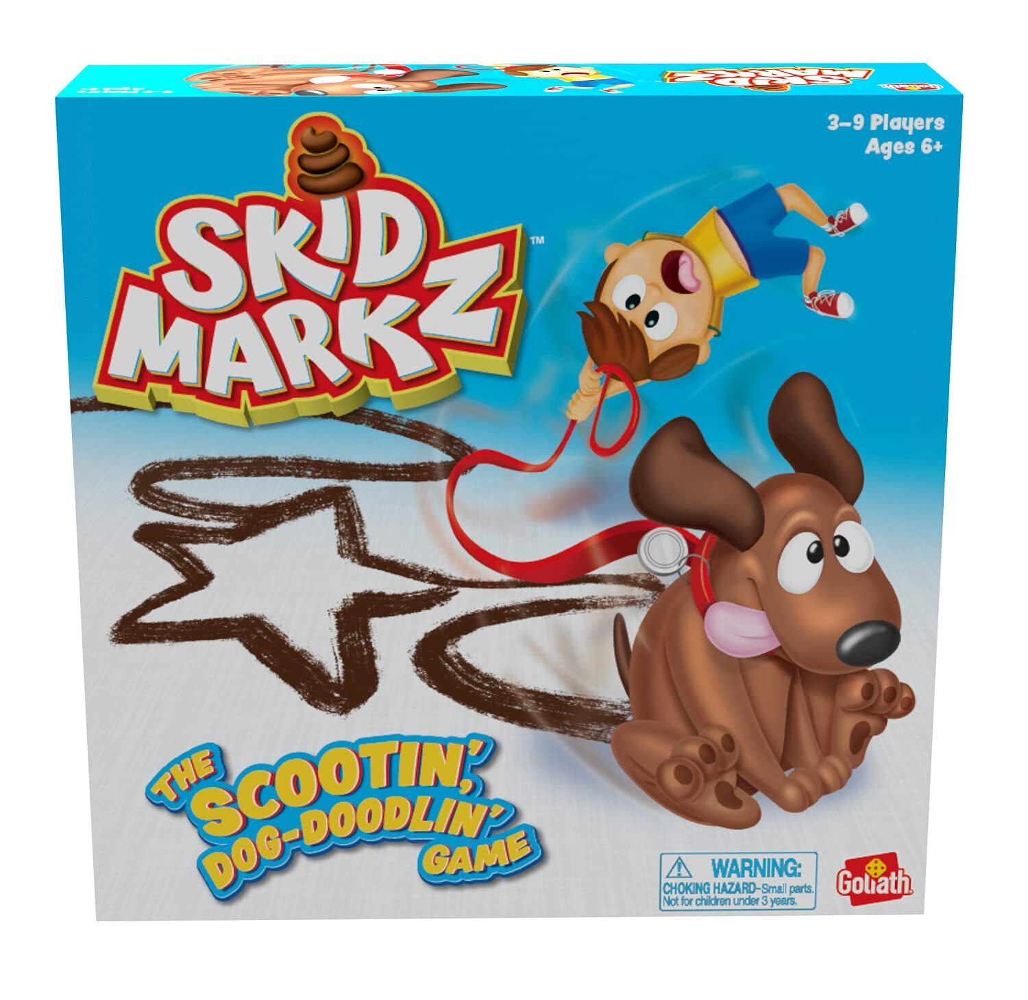 Skid Markz Scootin Dog Doodlin Drawing Game by Goliath