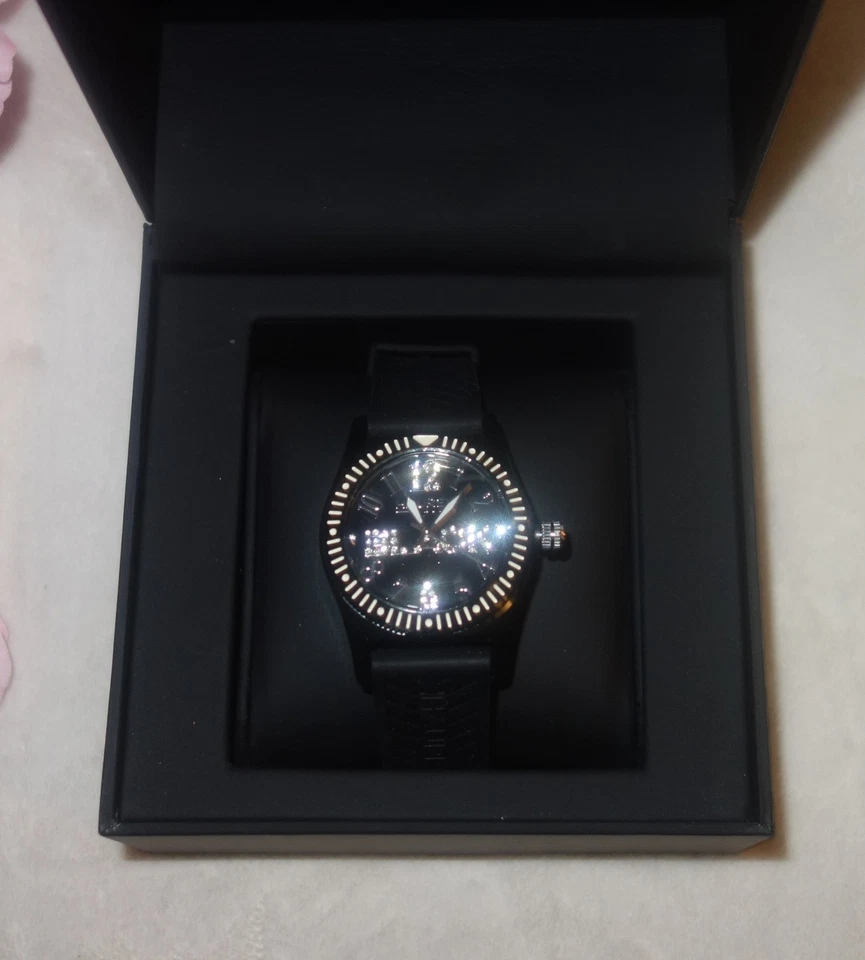 Reloj Haurex Italia para mujer PN331DN1 Promise G P esfera negra cristal nuevo Foto 2 de 4