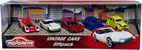 Majorette - Vintage Geschenkset - 5 Historische Spielzeugautos, MaßStab 1:64
