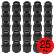 Lot of 25 Sch 80 PVC 1.25" Male Adapter Socket X Male NPT Thread