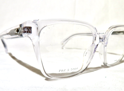 Rag & Bone RNB3045 Eyewear 52-18-140 Clear plastic eyeglass  display picture 1