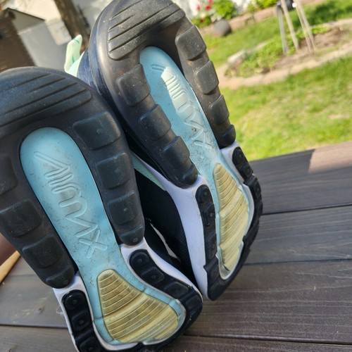 Nike Air Max 270 Hyper Turquoise Black Women's 7.5 - Picture 4 of 7