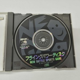 SNK Flying Power Disc Neo Geo CD Game, Retro Arcade Software
