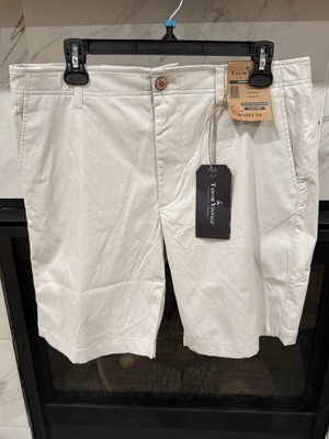 Tailor Vintage Greenwich Slim Fit Chino Shorts Men s Size 34 Stretch Quiet Gray