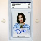 2025 Teleca Collection K Pop Rookie Hearts2Hearts Jiwoo Auto BRG 10 GEM MT 1C