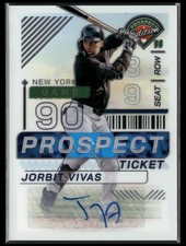 2024 Panini Prospect Edition #97 Jorbit Vivas Silver Signatures Holo