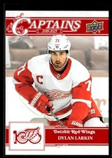2025-26 Detroit Red Wings Centennial Captains ,,. Dylan Larkin #180